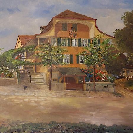Hotel Jaeger Jeuss - Murten - Self-Check-In Exteriér fotografie